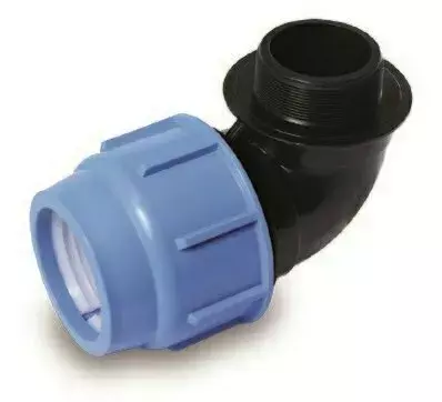 Zdjęcie produktu Kolano PE z gwintem 25-3/4\' M BLUE SEAL PN16