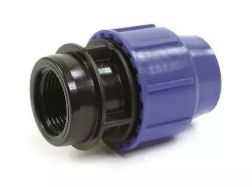 Zdjęcie produktu Przelot PE z gwintem 63-2\' F PN16 PERLA