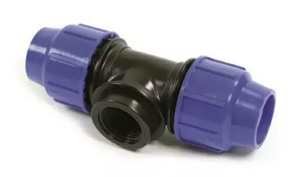 Zdjęcie produktu Trójnik PE z gwintem 20-1/2\' F-20 PN16 PERLA