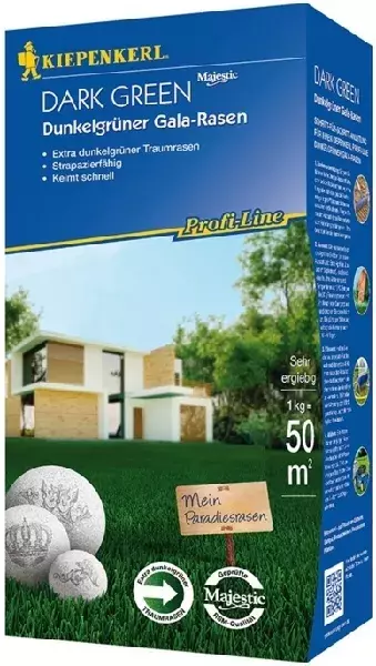 Zdjęcie produktu Ciemnozielony trawnik Gala 1kg/50m2