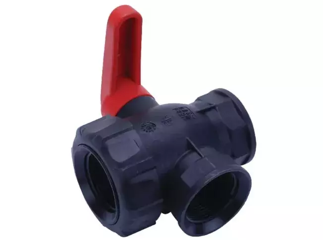 Zdjęcie produktu Zawór kulowy 3 drożny 1 1/4\" ARAG 
