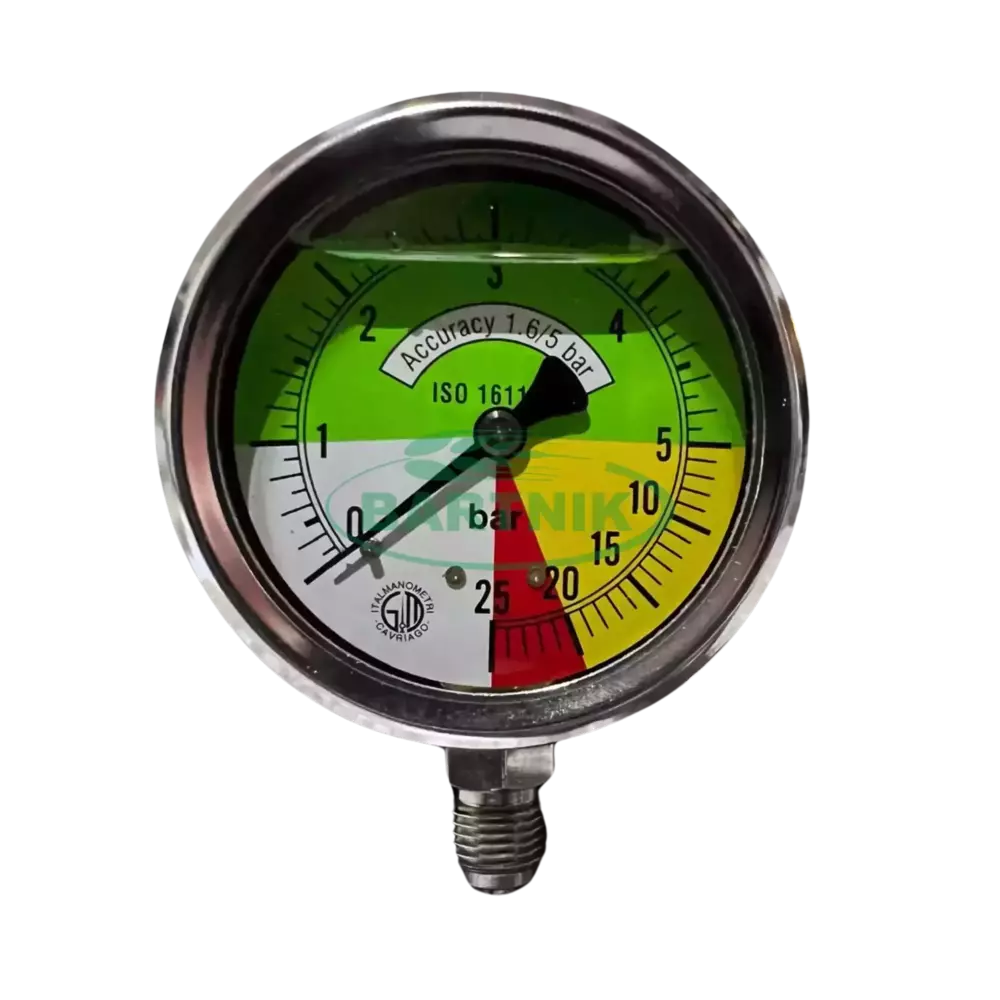 Zdjęcie produktu Manometr M63 izometryczny (0-25bar) gw. 1/4\"