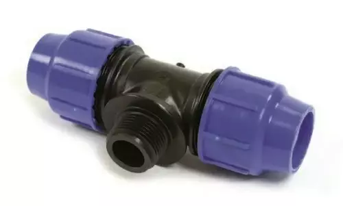 Zdjęcie produktu Trójnik PCV z gwintem 25-3/4\' M-25 PN16 PERLA