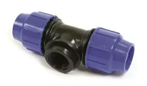 Zdjęcie produktu Trójnik PE z gwintem 25-3/4\' F-25 PN16 PERLA