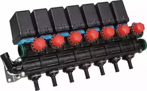 Zdjęcie produktu Blok elektrozaworów sekcyjnych 7 sekcji T5