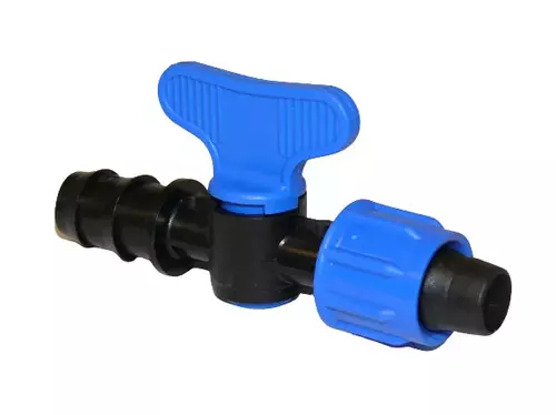 Zdjęcie produktu ZAWÓR RIVULIS 17-20mm do taśm kroplujących 20mm